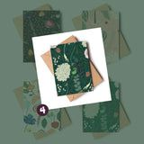 Wildwood Paper Note Card Mini - Botanical