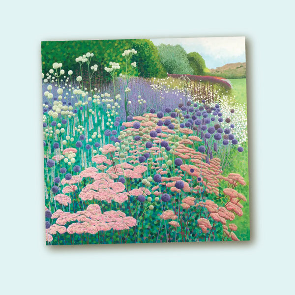 Susan Entwistle Greeting Card - Wisley Border