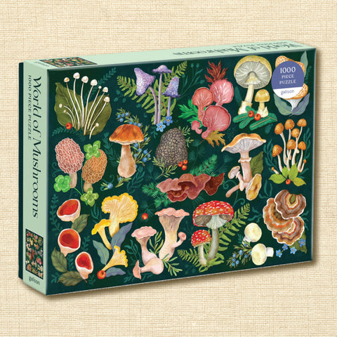 World of Mushrooms Jigsaw Puzzle - 1,000 Pieces