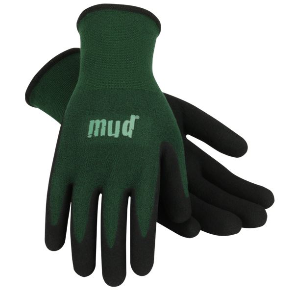 Gardening Gloves - Bamboo Flex Mud - Emerald Green