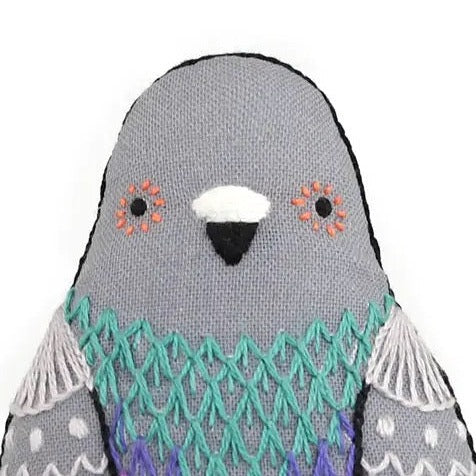 Kiriki Press - Pigeon - Embroidery Kit