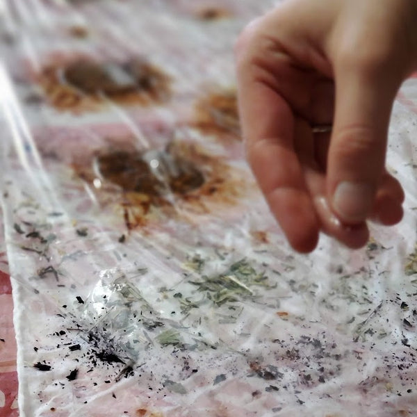 Patterned Flower Dyeing on Silk - Saturday, November 14, 2026 - 2 pm