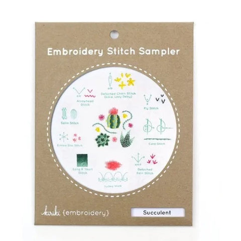 Kiriki Press - Succulent- Stitch Sampler