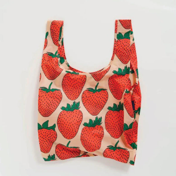Baggu Reusable Shopping Bag - Strawberry