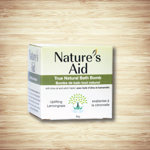 Bath Bomb - Nature's Aid - Uplifting with Lemongrass