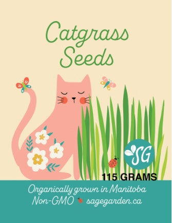 Certified Organic Cat Grass