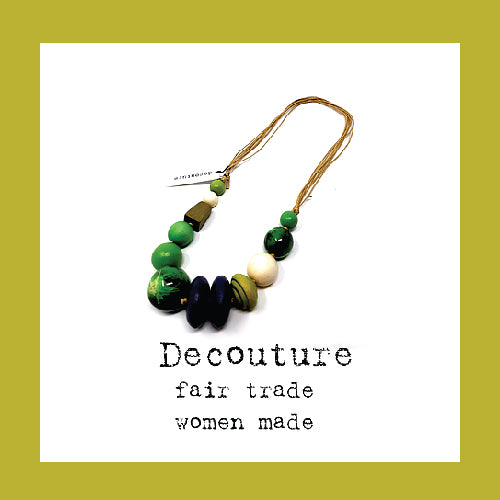 Decouture Necklace - Fanny - Green