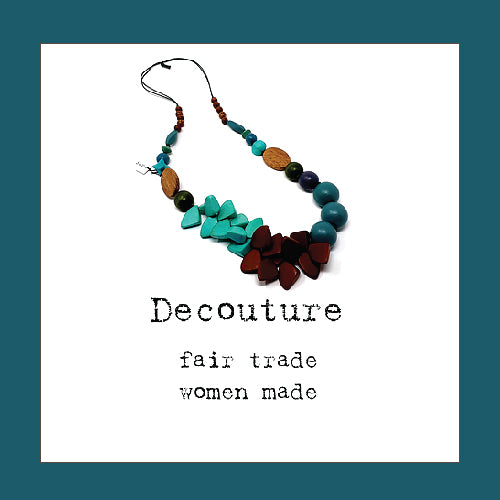 Decouture Necklace - Orchia - Blues