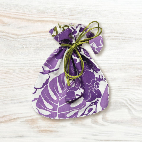 Drawstring Bag - Fair Trade, Orchid Violet