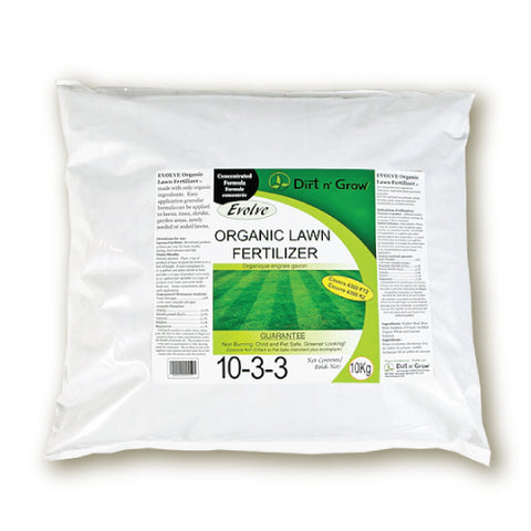 Evolve Organic Lawn Fertilizer 10kg Bag