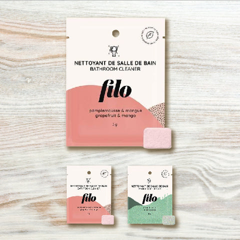 Filo Bathroom Cleaner Dissolvable Tabs - 100% Natural