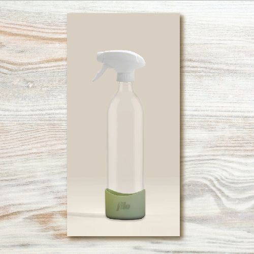 Filo Glass Spray Bottle with Silicone Sleeve
