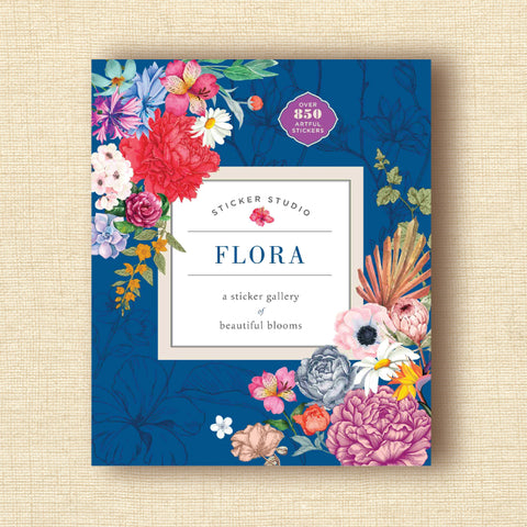 Flora: A Sticker Gallery of Beautiful Blooms