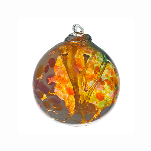 Kitras Art Glass Fairy Orb - Fern Fairy