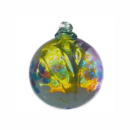 Kitras Art Glass Fairy Orb - Flower Fairy