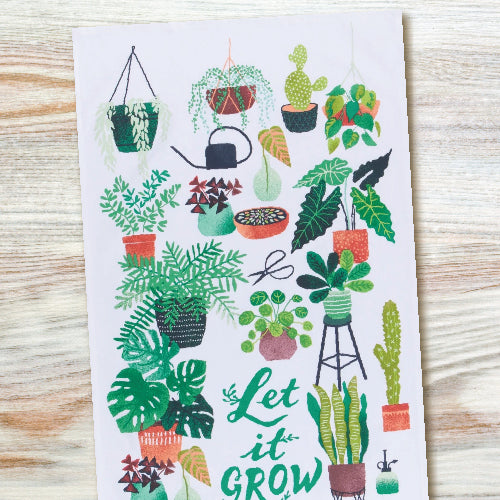 Tea Towel - Let it Grow