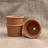 Terracotta Clay Pot - Lipped Cylinder