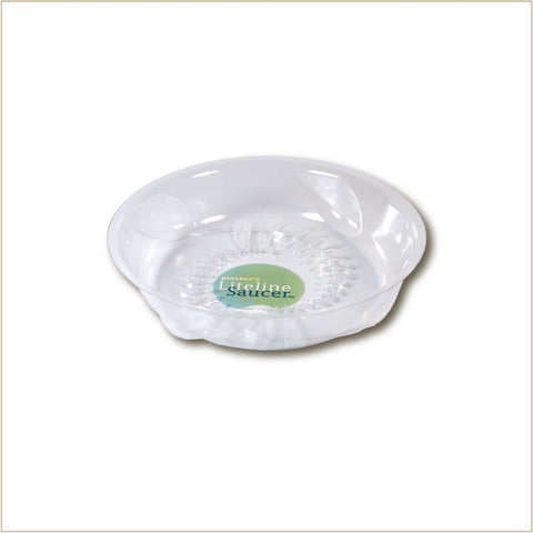 Saucer - Liteline Clear Vinyl - Choose from Assorted Sizes