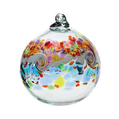 Kitras Art Glass Colour Wave Ball - Northern Lights