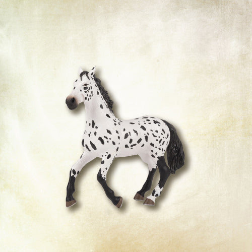Animal Figurine - Papo Black Appaloosa Horse