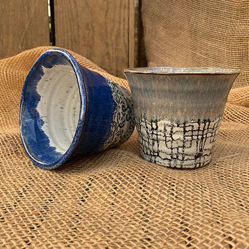 Ceramic Pot with Pattern