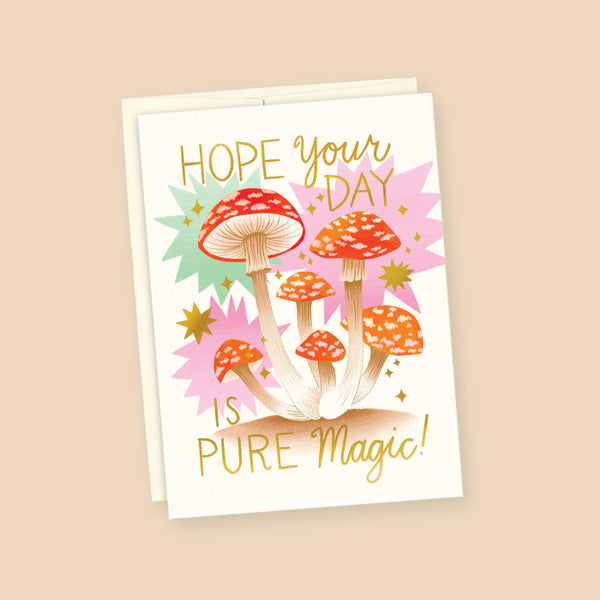 Carrie Shryock 'Mushrooms' Birthday Card