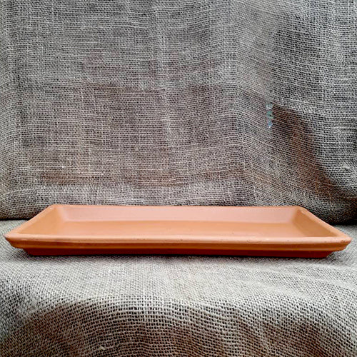 Italian Clay -  Water Resistant Rectangular Saucer