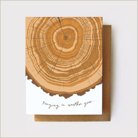 Root & Branch Paper Co. - Ringing in Another Year - New Years, Birthday Card