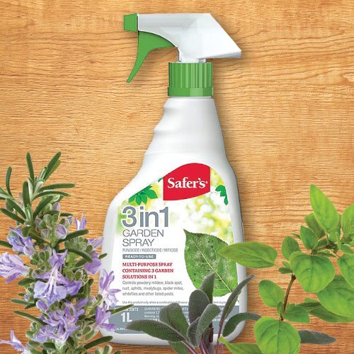 Safer’s® 3-in-1 Garden Spray - 1L Ready to Use