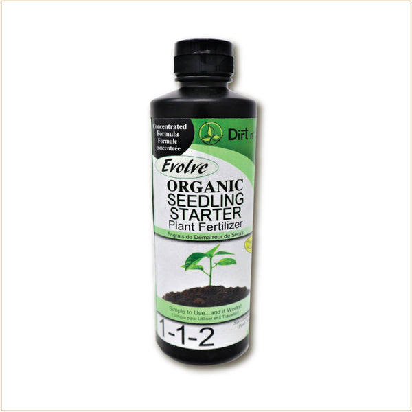 sage plant fertilizer Evolve Organic Seedling Starter Plant Fertilizer - 500 ml Liquid
