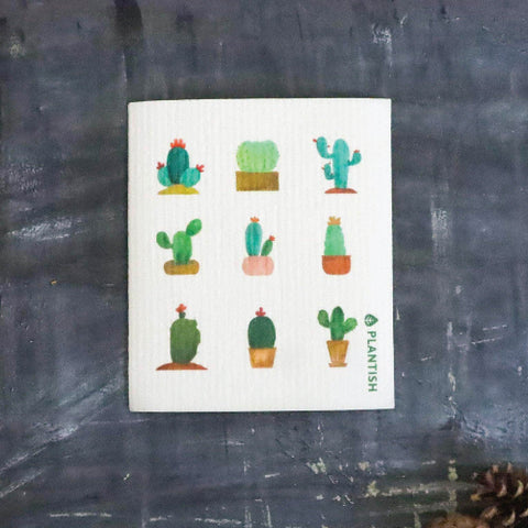 Swedish Dishcloth - Plantish Cactus