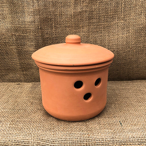 Garlic Pot - Jumbo Terracotta (Unglazed)