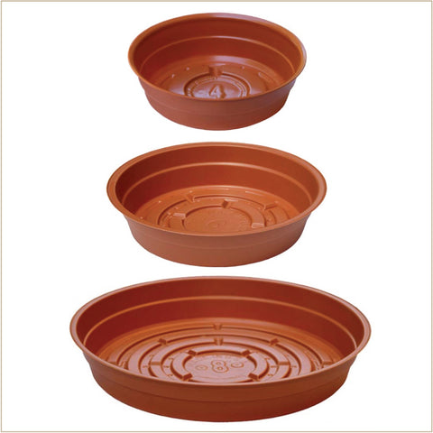 Saucer - Terracotta Coloured Vinyl - Choose from Assorted Sizes