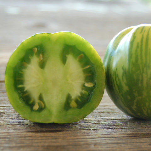 Organic Green Zebra Tomato