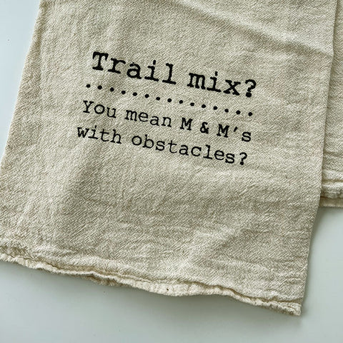 Dish Towel - Ellembee 'M & M's With Obstacles'