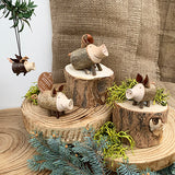 Black Forest Wood Decor Piece - Good Luck Pig