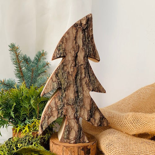 Black Forest Wood Decor Piece - Tree