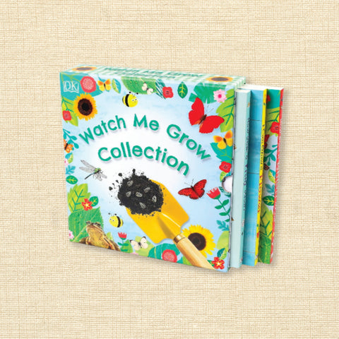 Watch Me Grow Collection: 3 Book Set (How Does a Frog Grow?/Where Does a Butterfly Come From?/How Tall Will Your Flower Grow?)
