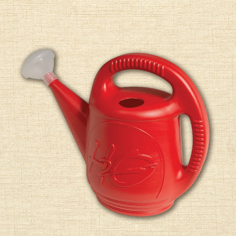 Watering Can - 2-Gallon H2O - Red