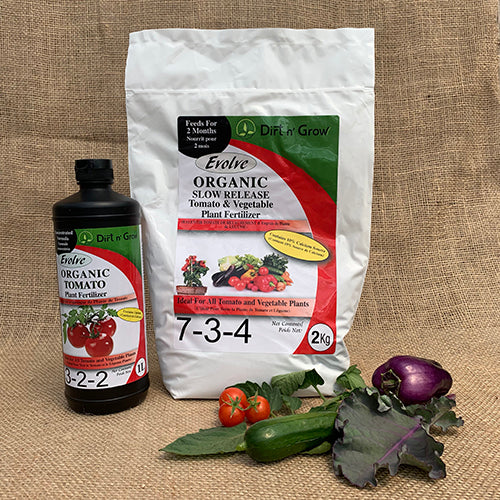 sage plant fertilizer Evolve Organic Tomato Fertilizer with Calcium
